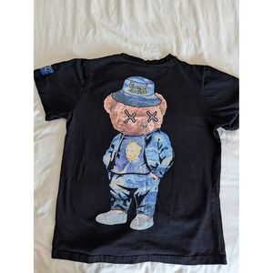 Super Massive‎ Vincent van Gogh Teddy Bear Starry Night Graphic T-Shirt Mens M